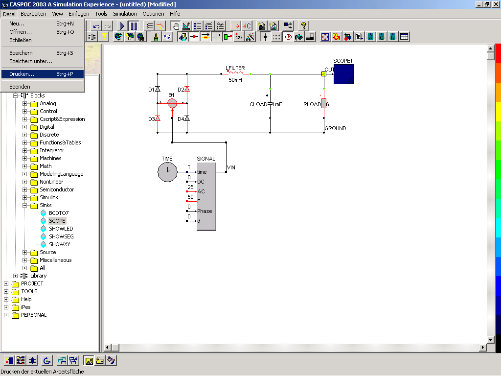 Software Schaltplan Simulation - Wiring Diagram